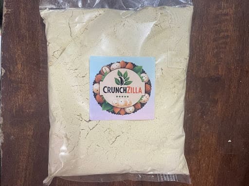 Crunchzilla Pure Chana Sattu freshly roasted gram flour